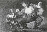 Francisco Goya Bobalicon painting